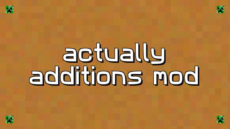 Actually Additions Mod - imagen 2