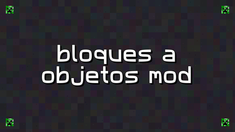 Blocks To Items Mod - imagen 2