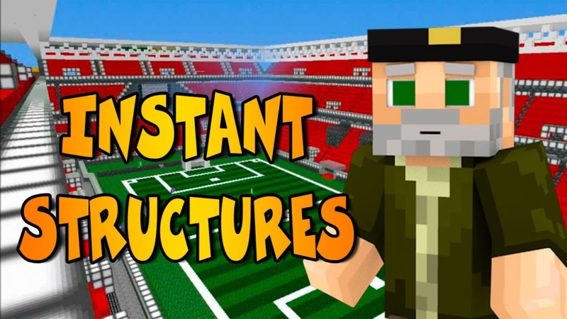 Instant Massive Structures Mod Para Minecratf - imagen 2