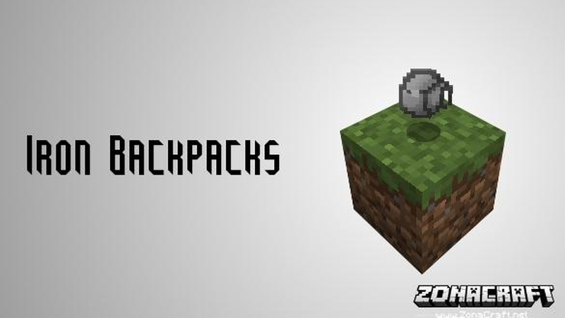 Iron Backpacks Mod